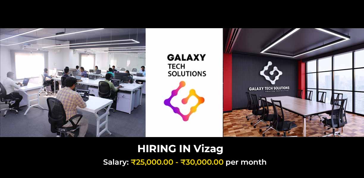 Hiring Content Writers in vizag at Galaxy Tech Solutions
