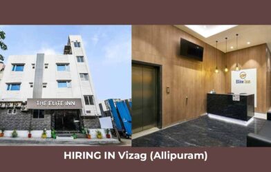 Hiring Receptionist in Allipuram (vizag) at Hotel Elite Inn