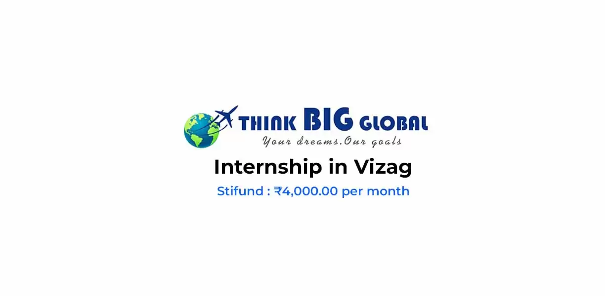 Hiring Interns in Visakhapatnam by Think Big Global