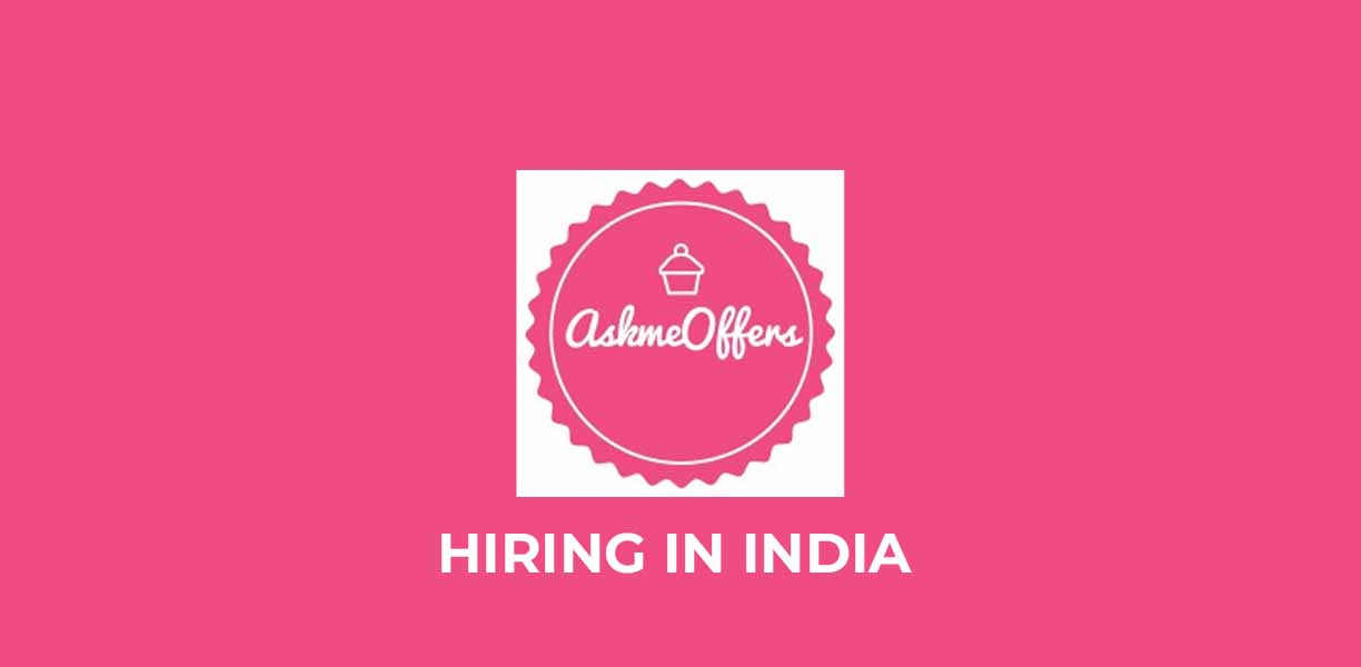 Hiring Multiple Work From Home Jobs in India at Askmeofffers
