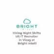 Hiring Night Shifts US IT Recruiter in Vizag at Bright Intelli