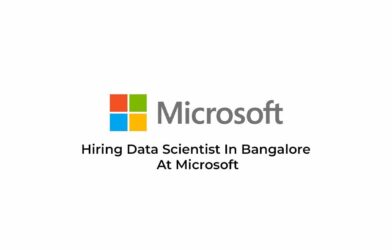 Hiring Data Scientist In Bangalore At Microsoft