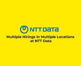 Multiple Hirings in Multiple Locations at NTT Data
