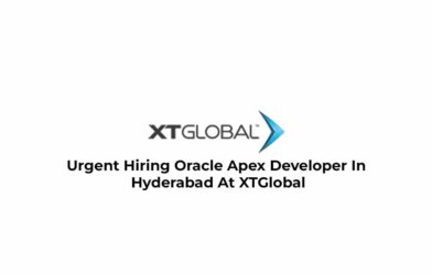 Urgent Hiring Oracle Apex Developer In Hyderabad At XTGlobal