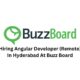 Hiring Angular Developer Remote In Hyderabad At Buzz Board 80x80