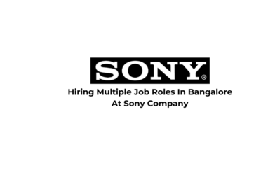 Hiring Multiple Job Roles In Bangalore At Sony Company