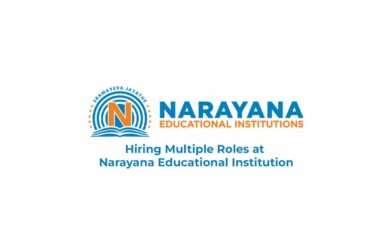 Hiring Multiple Roles at Narayana Educational Institution