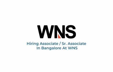 Hiring Associate / Sr. Associate In Bangalore At WNS