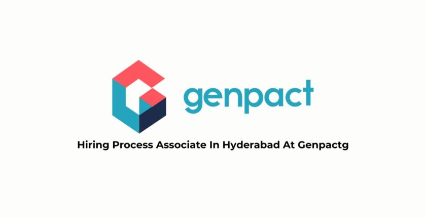 Hiring Process Associate In Hyderabad At Genpact