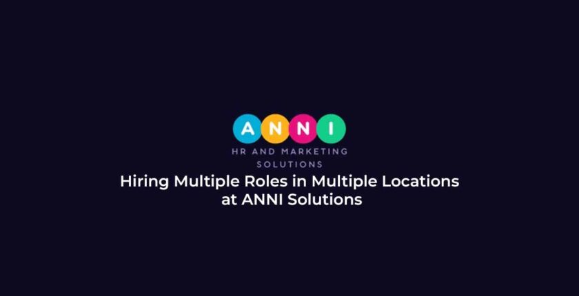 Hiring Multiple Roles in Multiple Locations at ANNI Solutions