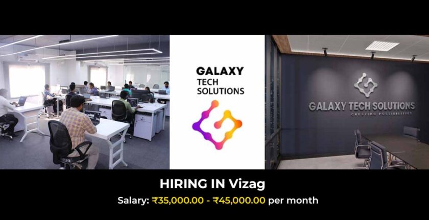 Hiring Content Writers in vizag at Galaxy Tech Solutions