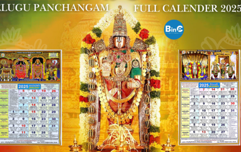 TTD Telugu Panchangam Calendar 2025 – Free PDF Download