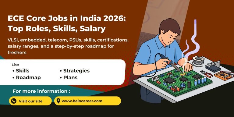 ECE Core Jobs in India 2026: Top Roles, Skills, Salary – Freshers