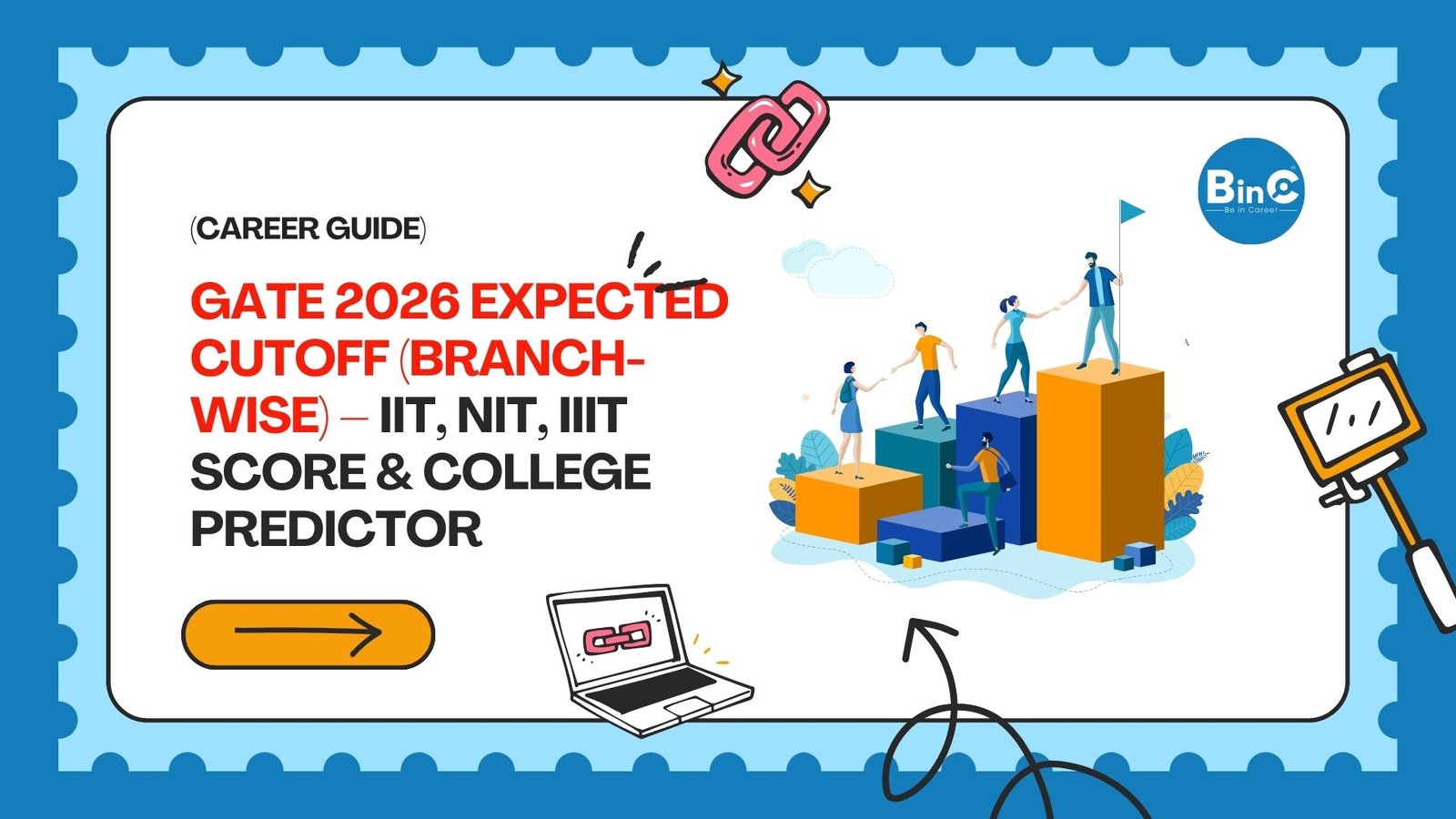 GATE 2026 Expected Cutoff (Branch-wise) – IIT, NIT, IIIT Score & College Predictor
