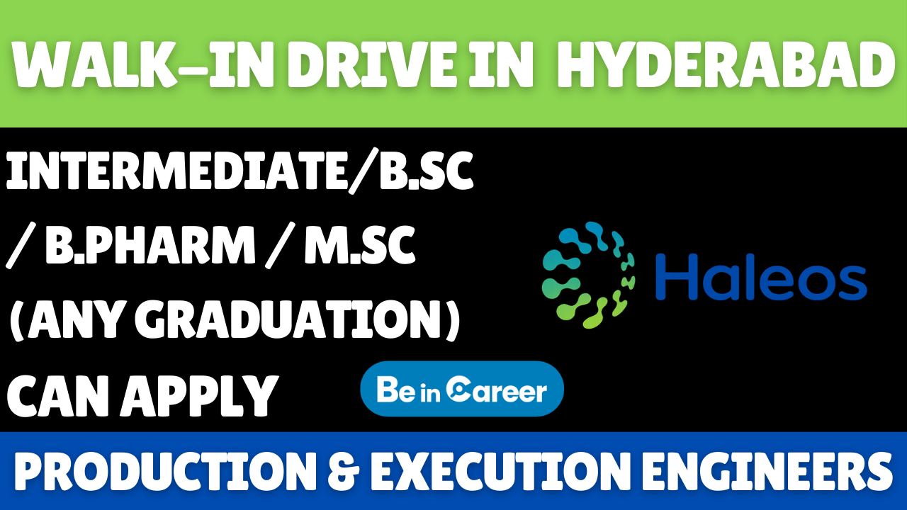 Haleos Labs Mega Walk-In Drive In Hyderabad