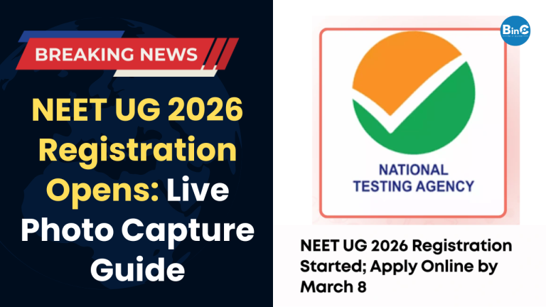 NEET UG 2026 Registration Opens: Live Photo Capture Guide