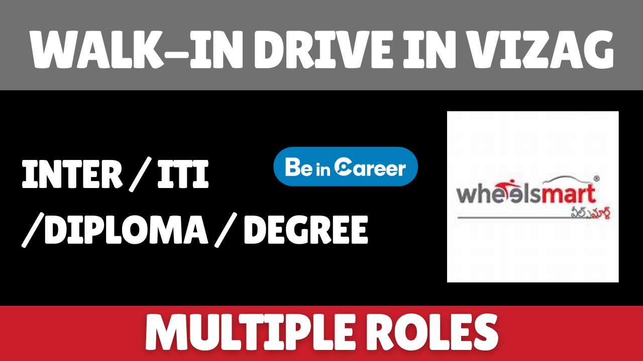 WheelSmart Walk-In Drive In Vizag For Multiple Roles