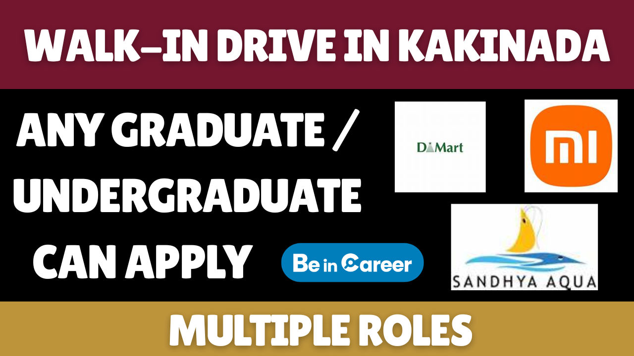 Mega Job Mela In Kakinada For Multiple Roles