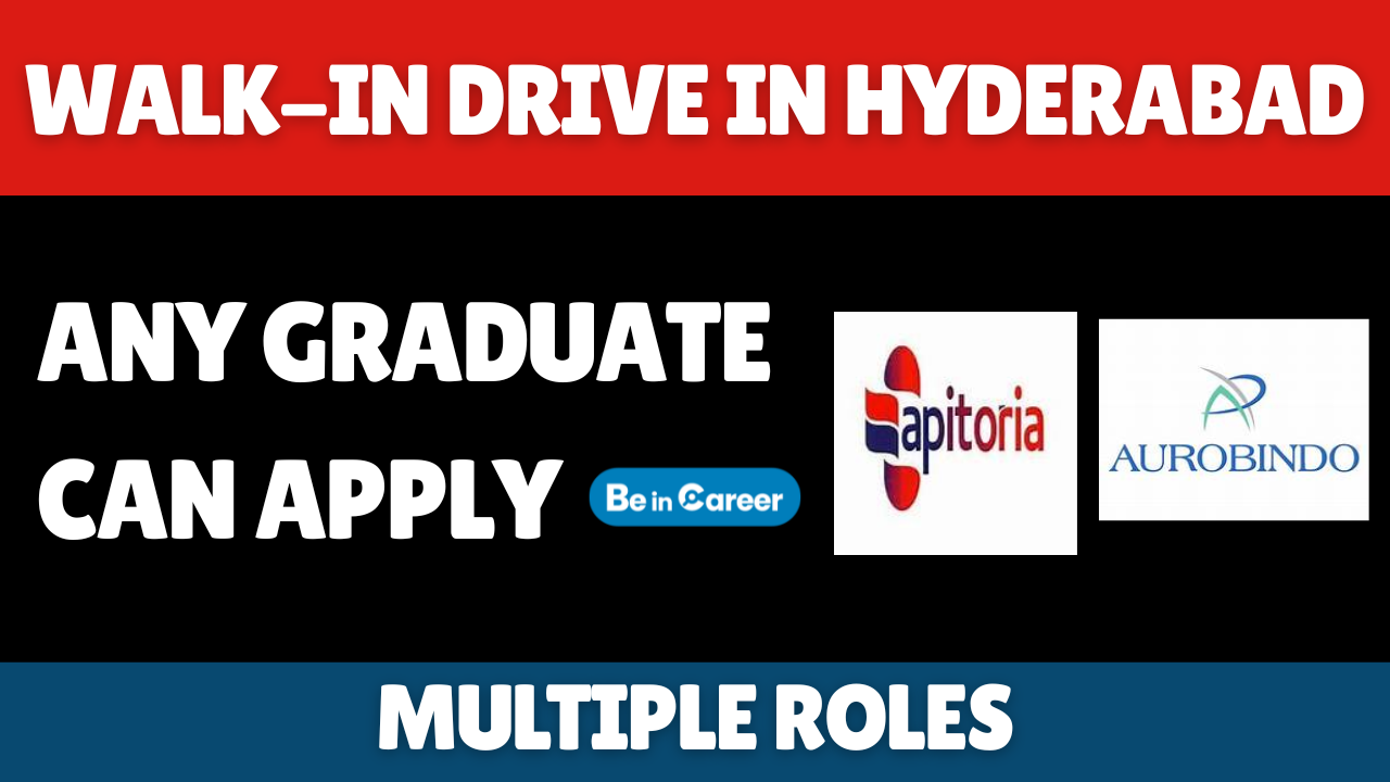 Mini Mega Job Mela In Hyderabad For Production QC & EHS