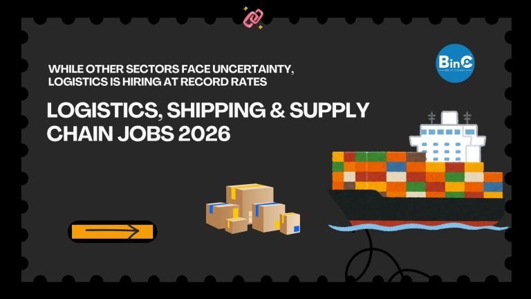 Logistics, Shipping & Supply Chain Jobs 2026 -$384 Billion Industry