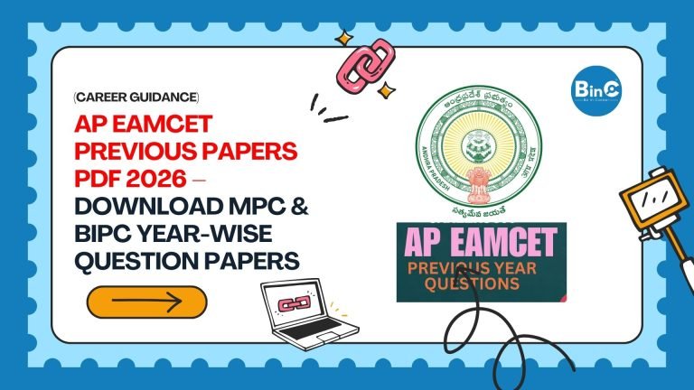 AP EAMCET Previous Papers PDF 2026 – with Solutions