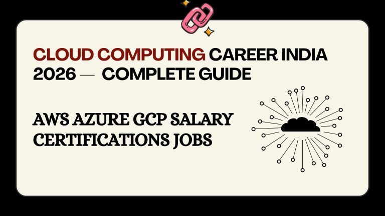 Cloud Computing Career India 2026 — Freshers Complete Guide