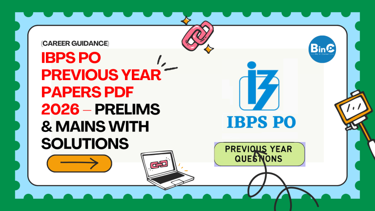 IBPS PO Previous Year Papers PDF 2026 – Prelims & Mains with Solutions