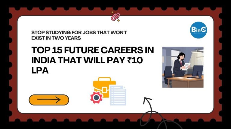 Top 15 Future Careers in India That Will Pay ₹10 LPA