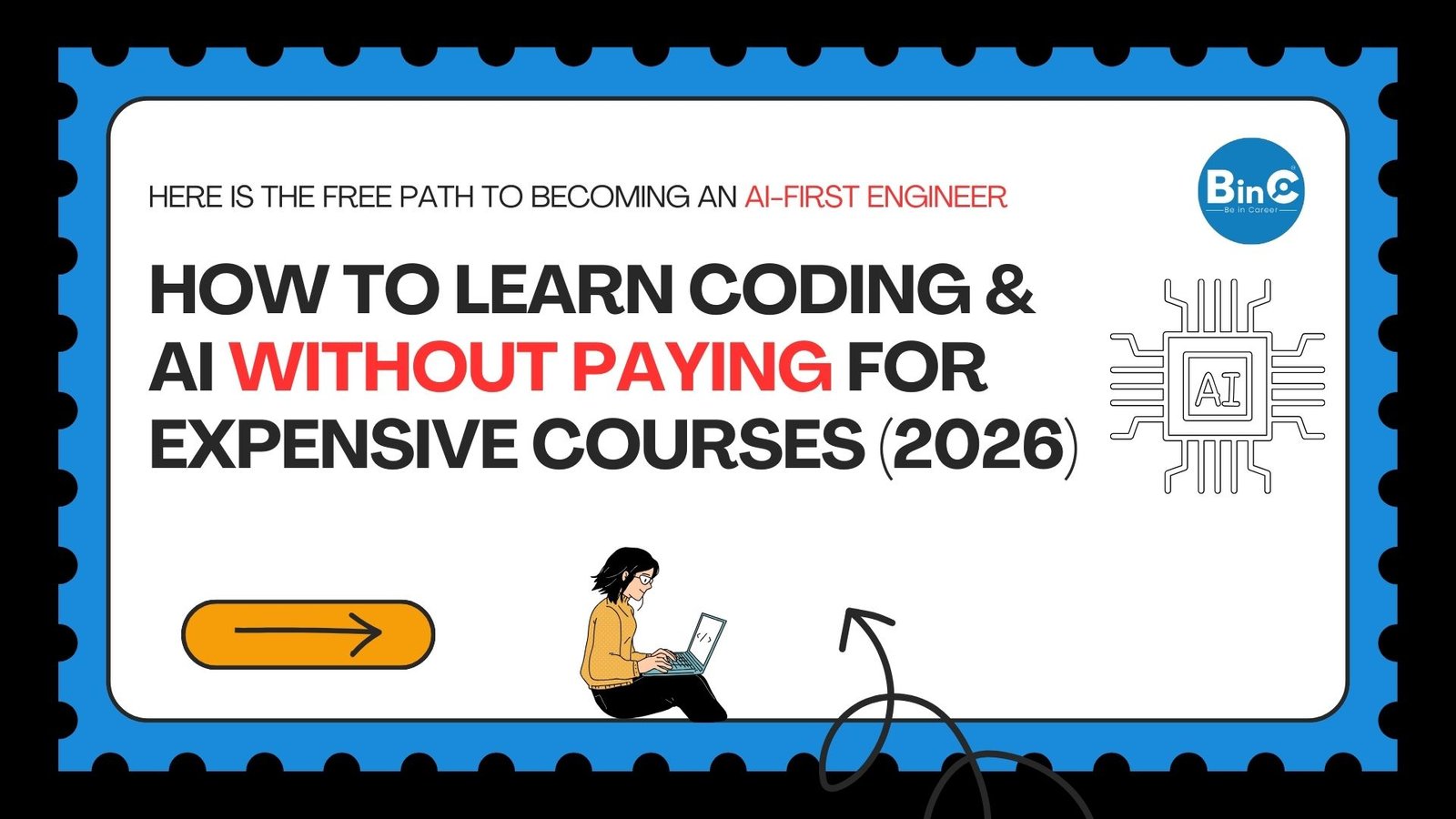 Learn coding and AI in 2026 without paying for expensive courses. Complete free roadmap with best platforms like freeCodeCamp, CS50, fast.ai.