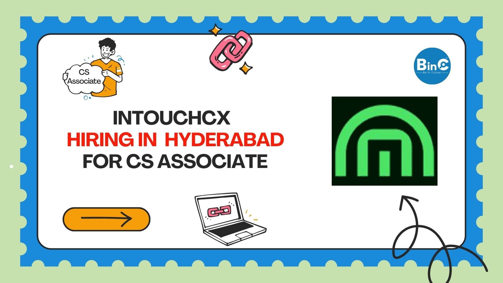 IntouchCX Hiring International Voice Process Customer Service Associate Walk-In Hyderabad Mindspace