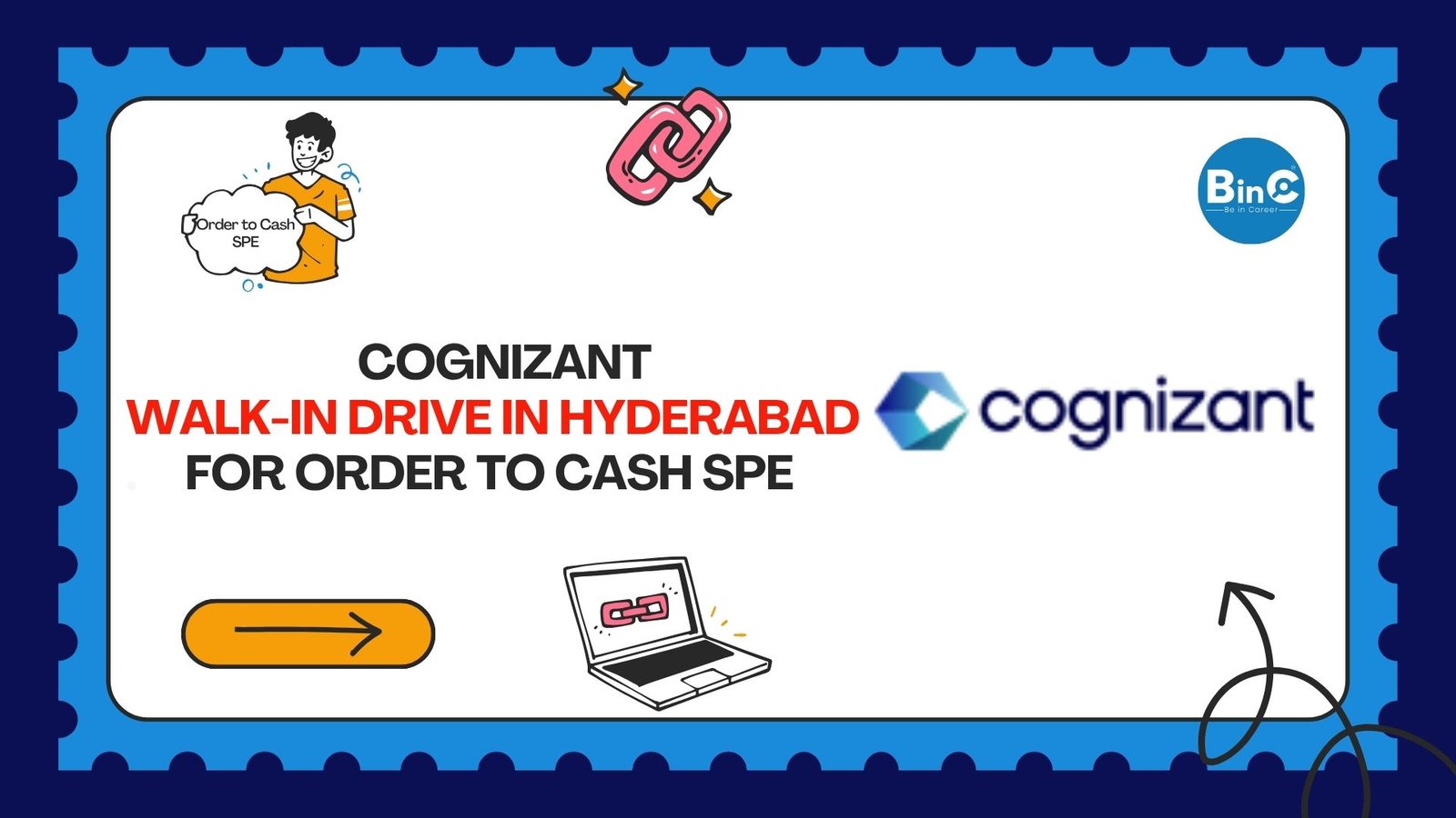 Cognizant Mega Walk-In Drive 25 March 2026 OTC Order To Cash SPE Hitech City Hyderabad Raheja Mindspace