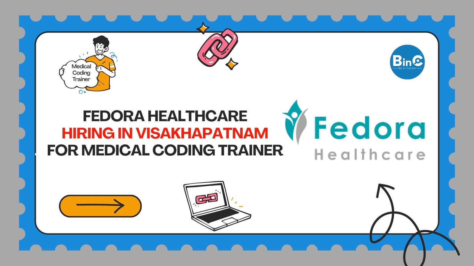 Fedora Healthcare Hiring Medical Coding Trainer Jobs 2025 Visakhapatnam Vizag Salary 30000