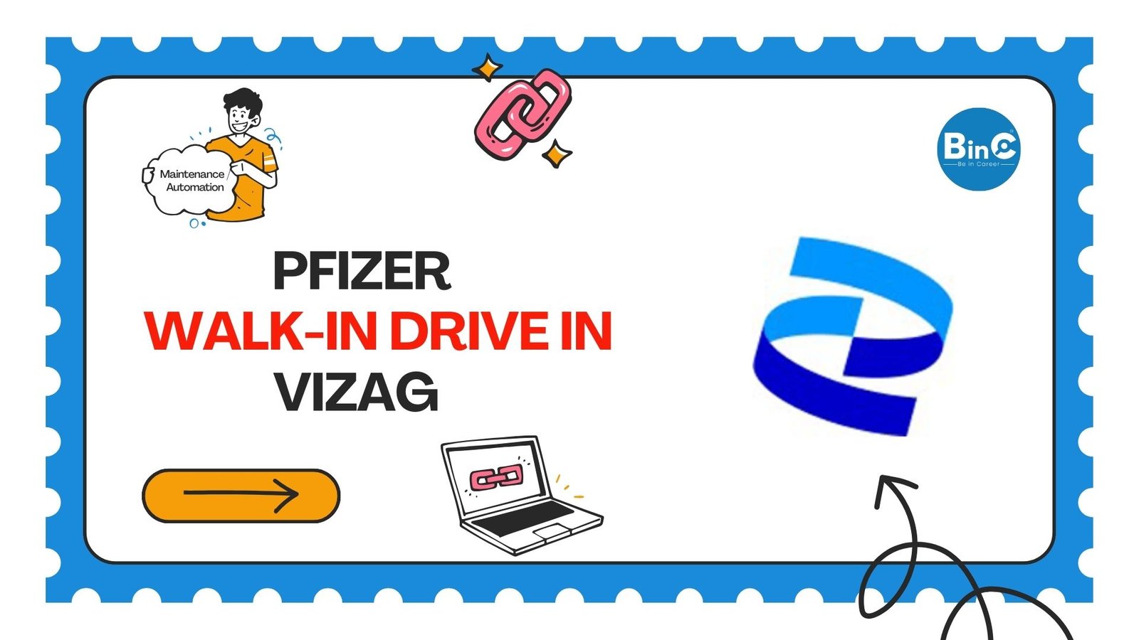 Pfizer Walk-In Drive In Vizag For Maintenance / Automation