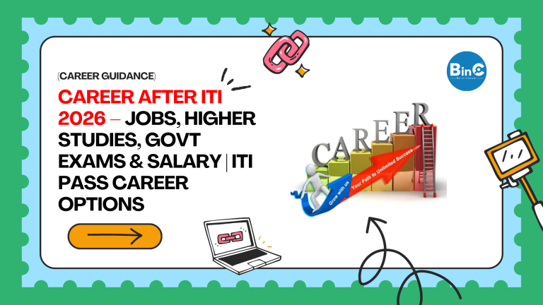 Career After ITI 2026 – Jobs, Higher Studies, Govt Exams & Salary