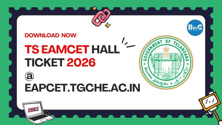 TS EAMCET Hall Ticket 2026 โ Download @ eapcet.tgche.ac.in