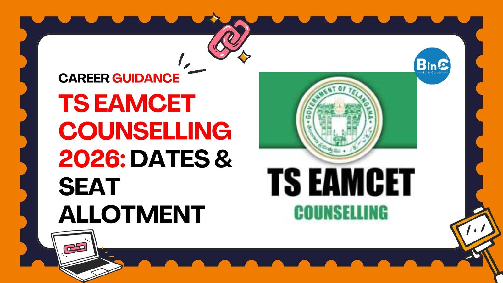 TS EAMCET Counselling 2026: Dates & Seat Allotment