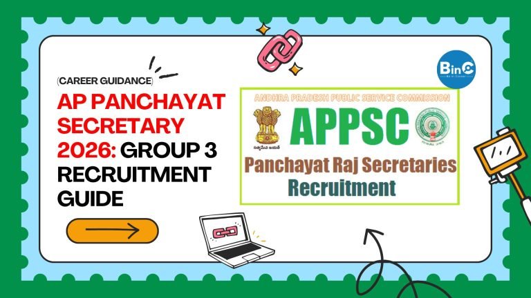 AP Panchayat Secretary 2026: Group 3 Recruitment Guide