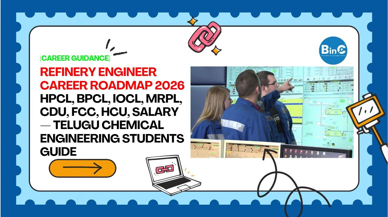 Refinery Engineer Career Roadmap 2026
