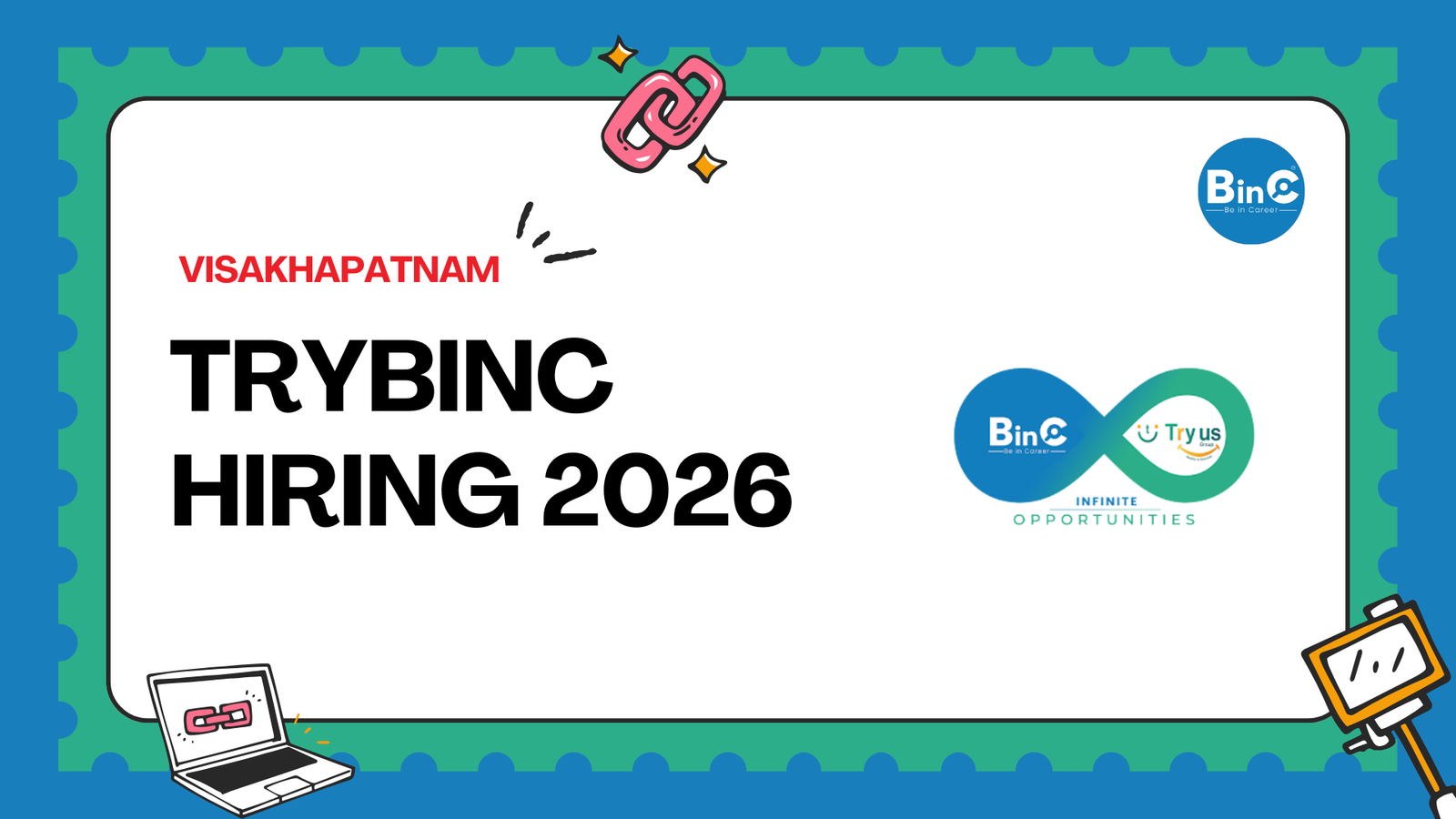 Trybinc Hiring Trainers 2026 – Industrial Electrical Pipe Fitter Welder Fire Safety Soft Skills – Freshers and Experienced Welcome – Apply via Google Form Registration