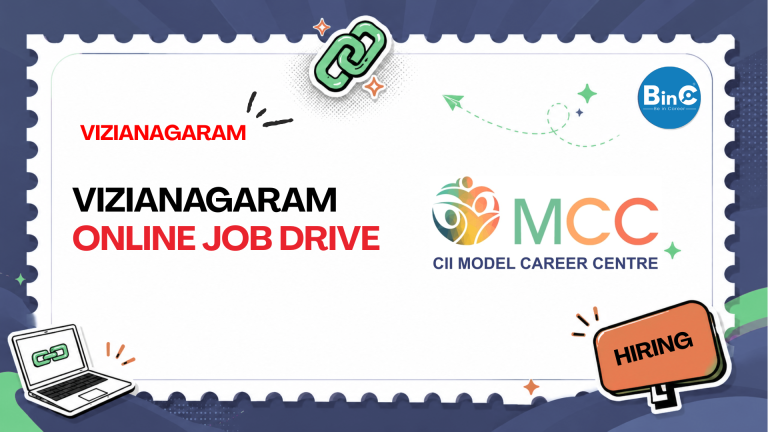 Vizianagaram Online Job Drive 13 Aug | 300 Jobs