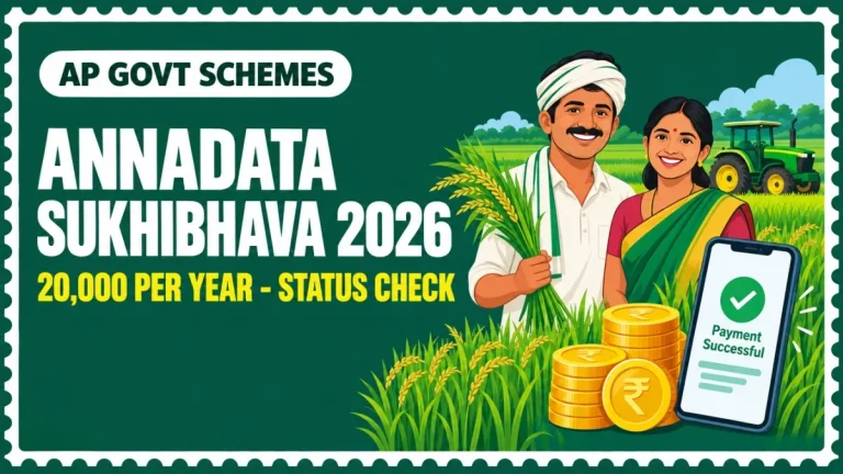 Annadata Sukhibhava 2026 — ₹20,000 Status Check, Instalments & eKYC Fix