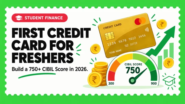 First Credit Card After Your First Salary 2026 — Build CIBIL From Zero