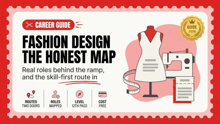 Fashion Design Career in India 2026 — Routes, Roles and the Honest Economics of the Field