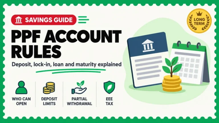PPF Account Rules in India: Deposits, Lock-In, Loan and Maturity
