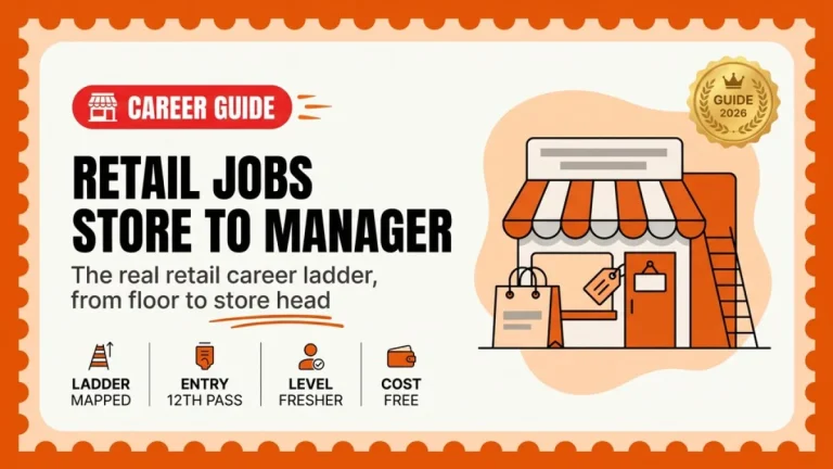 Retail Jobs in India 2026 — Store, Warehouse and Corporate Roles, and the Ladder Nobody Sees
