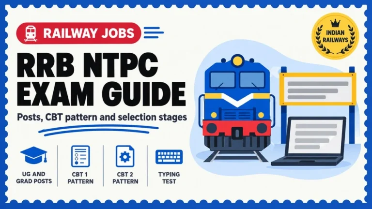RRB NTPC Exam Guide 2026 – Posts, Eligibility, CBT 1 and CBT 2 Pattern