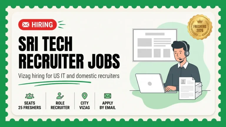 Sri Tech Solutions Vizag Hiring — US IT & Domestic Recruiters | Freshers