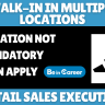 Adidas Walk-In In Multiple locations For Retail Sales Associate