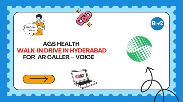 AGS Health Mega Walk-In Drive March 2026 Freshers International Voice Process Hyderabad Kondapur