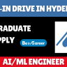 Agilisium Walk-In Drive In Hyderabad For AI/ML Engineer